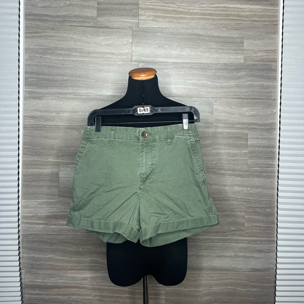 Olive Green Women's Shorts